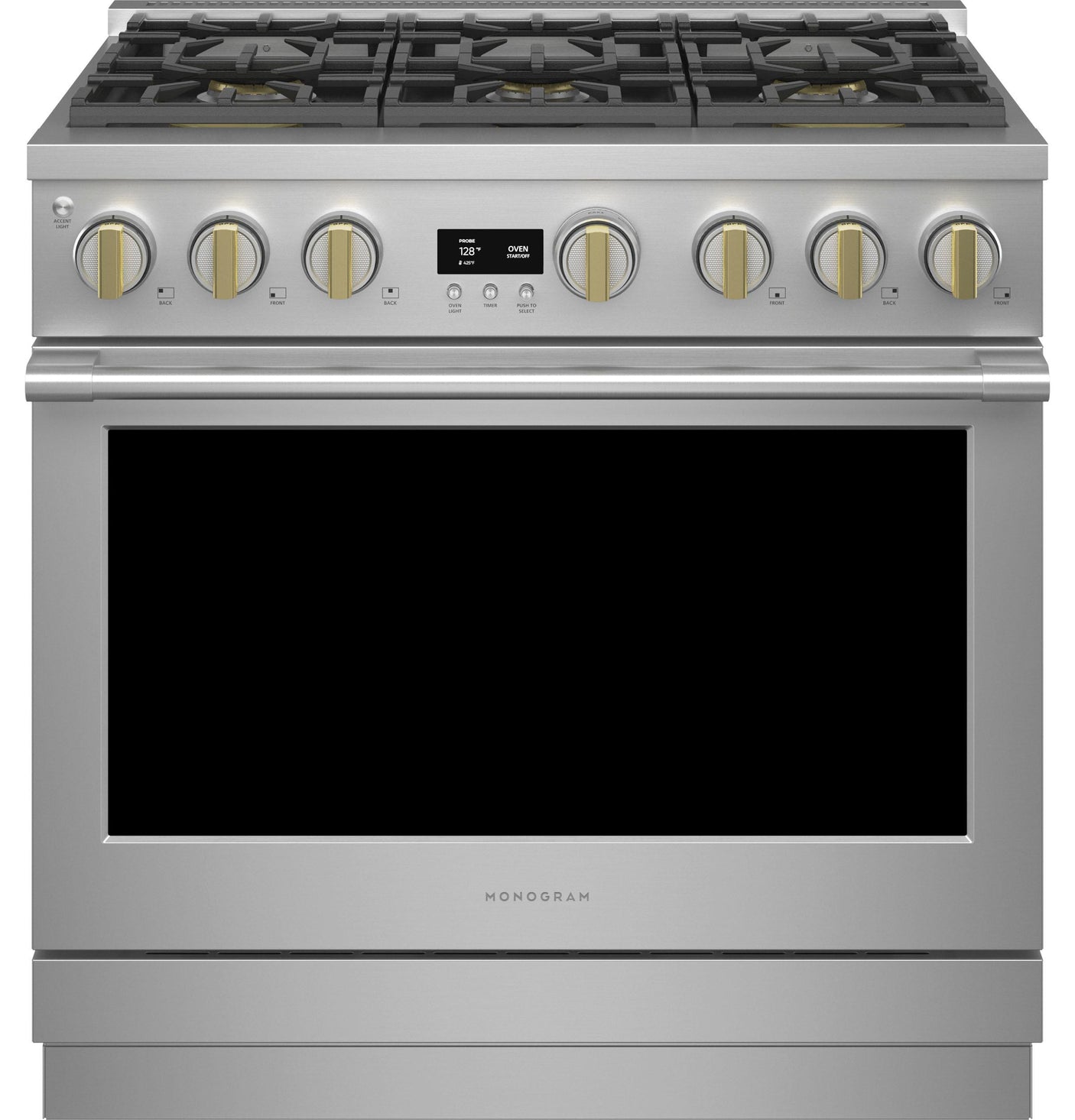 Monogram 36" All Gas Professional Range with 6 Burners