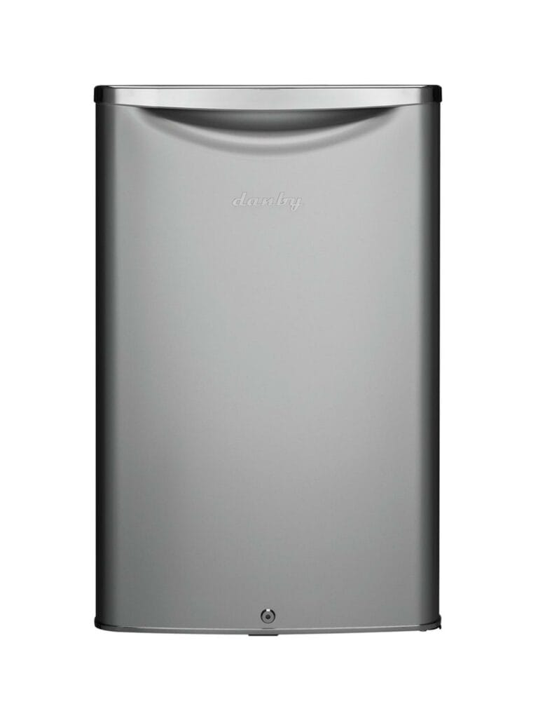 Danby 4.4 cu. ft. Retro Compact Fridge in Iridium Silver ()