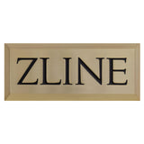 ZLINE Autograph Edition Badge Sample in Champagne Bronze