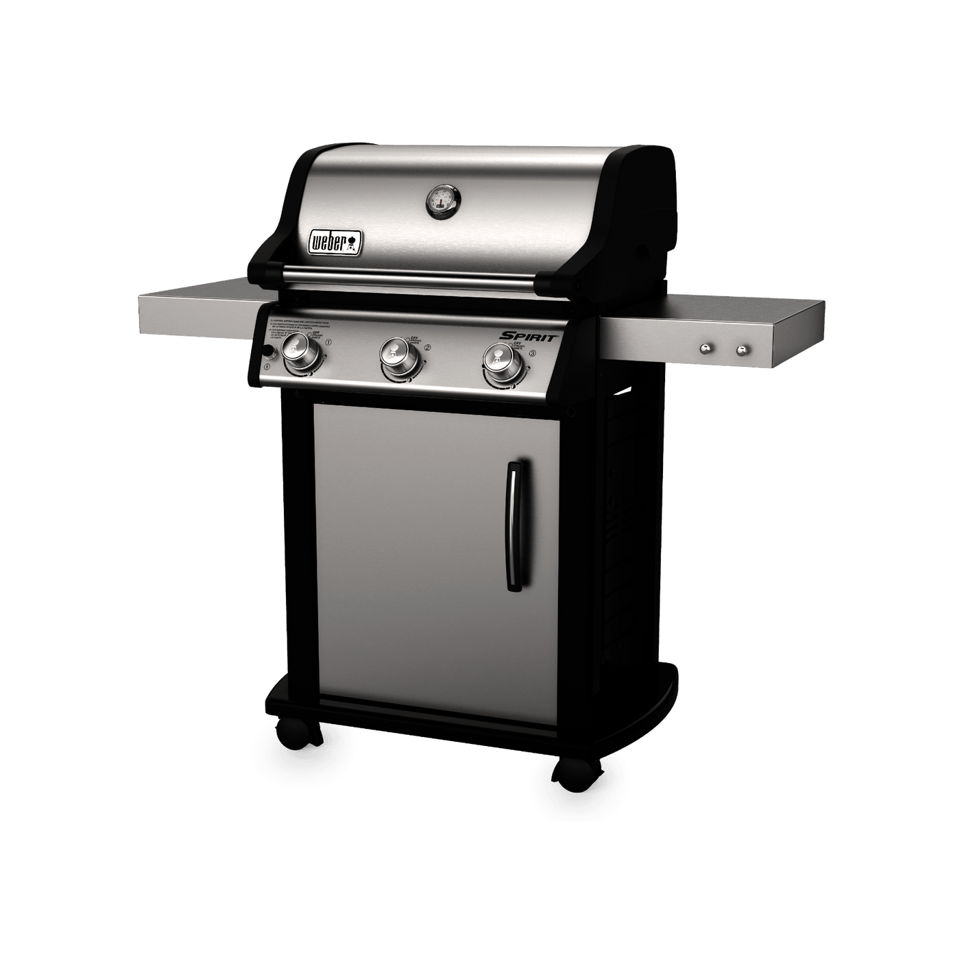 Spirit S-315 Gas Grill (Liquid Propane) - Stainless Steel