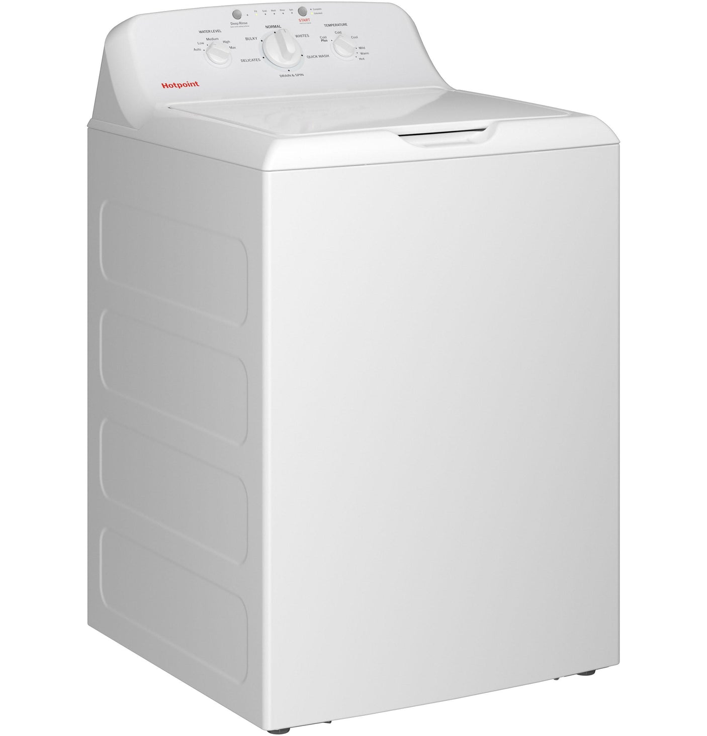 Hotpoint® 4.0 cu. ft. Capacity Washer with Stainless Steel&#x00A0;Basket,Cold&#x00A0;Plus and Water Level&#x00A0;Control&#x200B;