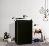 Danby Designer 4.4 cu. ft. Compact Fridge in Black