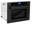 ZLINE 30" Professional Single Wall Oven with Self Clean and True Convection in Stainless Steel (AWS-30) [Color: Black Stainless Steel]