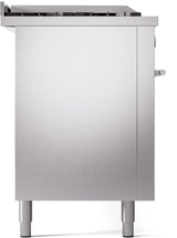 Professional Plus II 60 Inch Dual Fuel Liquid Propane Freestanding Range in Stainless Steel with Trim