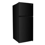 Woods 18.0 cu. Ft. Top Mount Frost-Free Fridge in Black