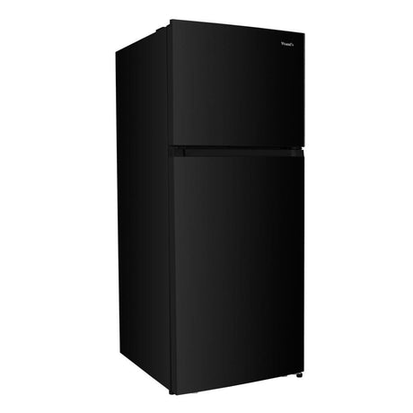 Woods 18.0 cu. Ft. Top Mount Frost-Free Fridge in Black