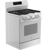 GE® 30" Free-Standing Gas Convection Range with No Preheat Air Fry and EasyWash™ Oven Tray