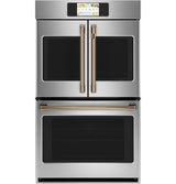 Café™ Professional Series 30" Smart Built-In Convection French-Door Double Wall Oven