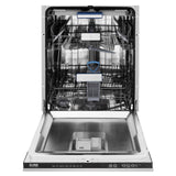 ZLINE 24" Tallac Series 3rd Rack Dishwasher with Traditional Handle, 51dBa (DWV-24) [Color: 304 Stainless]