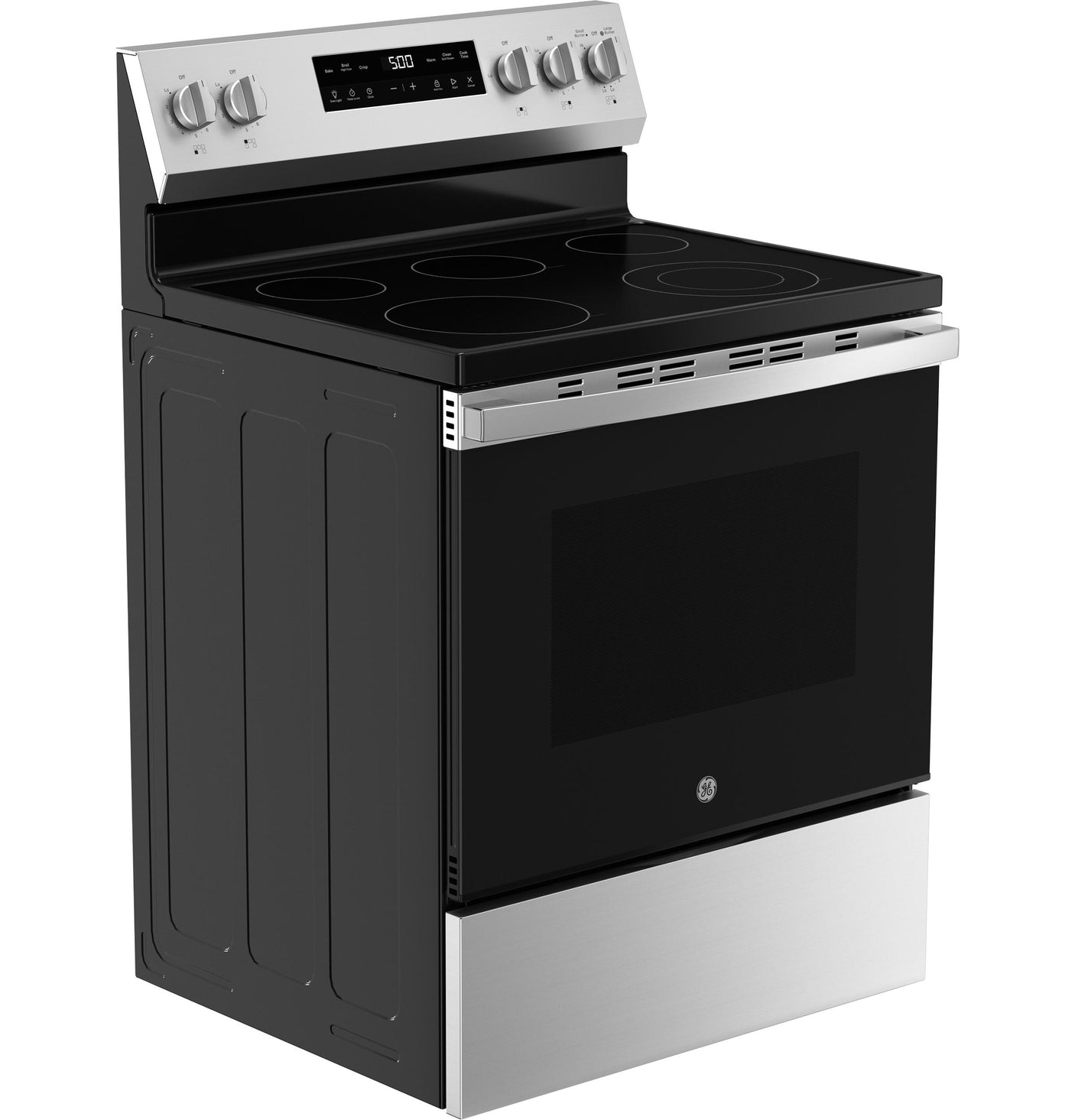 GE® 30" Free-Standing Electric Range with Crisp Mode