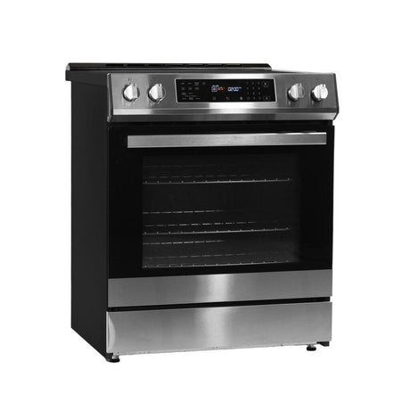 Danby 30 Slide in Induction Range with LED Touch Control in Stainless Steel