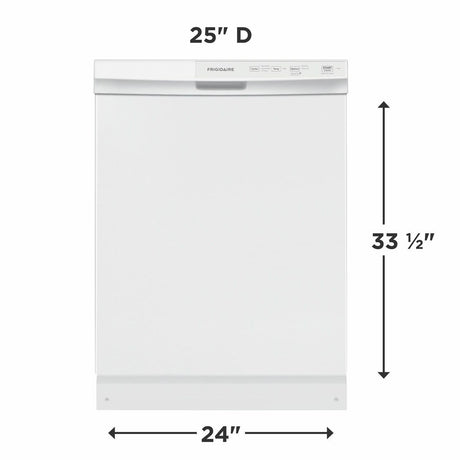 Frigidaire 24" Built-In Dishwasher