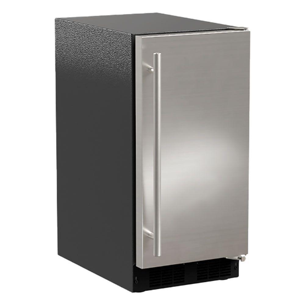 15-In Low Profile Built-In Clear Ice Machine With Factory-Installed Pump with Door Style - Stainless Steel