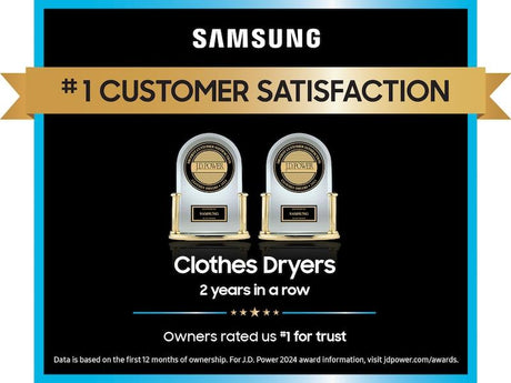 4.0 cu. ft. Electric Dryer with AI Smart Dial and Wi-Fi Connectivity in White