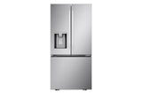 25 cu.ft. 3-Door French Door Refrigerator with NEW Hybrid Handle Design and External Ice and Water Dispenser