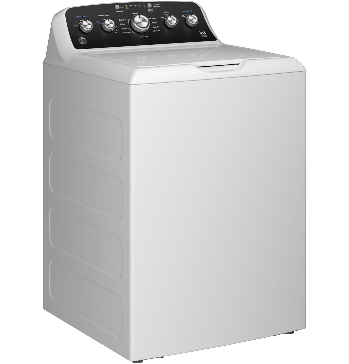 GE® 4.5 cu. ft. Capacity Washer with Stainless Steel&#x00A0;Basket, Cold&#x00A0;Plus and Wash Boost&#x200B;