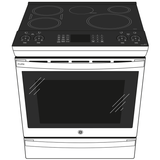 GE Profile™ ENERGY STAR® 30" Smart Slide-In Fingerprint Resistant Front-Control Induction and Convection Range with No Preheat Air Fry