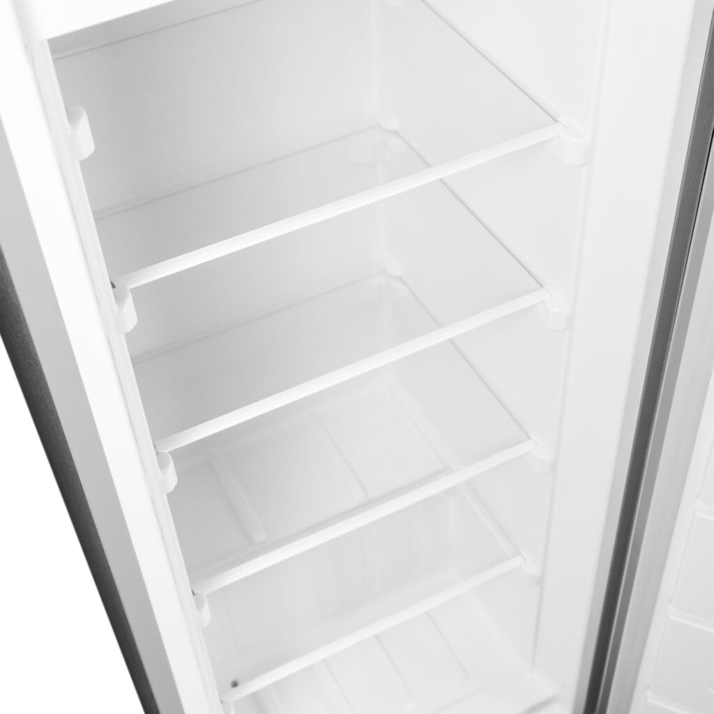 Danby 6.8 cu. ft. Convertible Upright Freezer in Stainless Steel Look