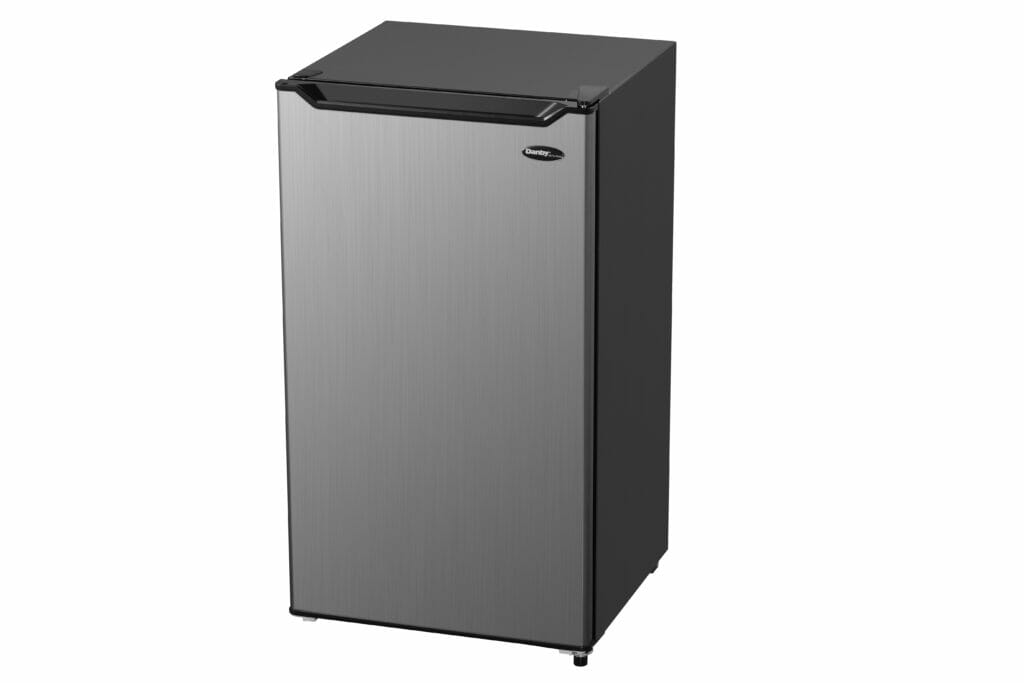 Danby Diplomat 3.3 cu. ft. Compact Refrigerator in Stainless Steel Look