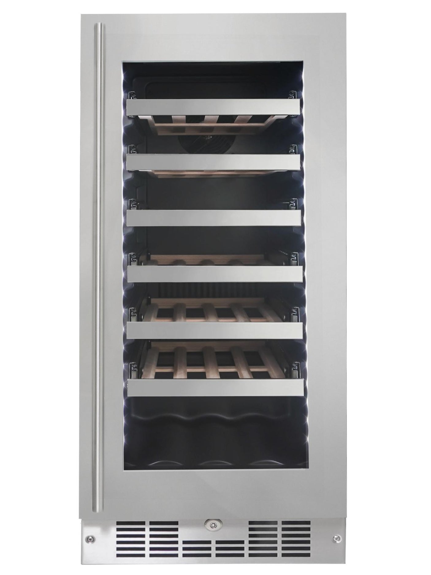 Silhouette Pro - 28 Bottle Built-in Wine Cellar In Stainless Steel