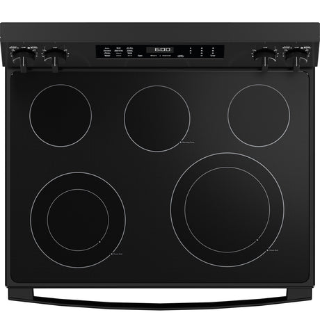 GE® 30" Free-Standing Electric Convection Range with No Preheat Air Fry and EasyWash™ Oven Tray