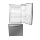 Danby Designer 18.7 cu. ft. Apartment Fridge Bottom Mount in Stainless Steel