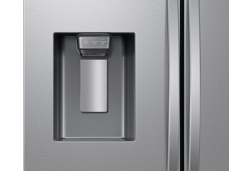 25 cu. ft. Mega Capacity Counter Depth 3-Door French Door Refrigerator with Family Hub™ in Stainless Steel