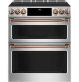 Café™ 30" Smart Slide-In, Front-Control, Induction and Convection Double-Oven Range