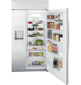 GE Profile™ 42" Smart Built-In Side-by-Side Refrigerator with Dispenser