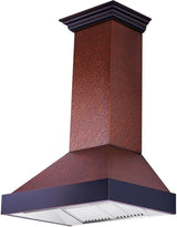 ZLINE 30" Designer Series Embossed Copper Finish Wall Range Hood (655-EBXXX-30)