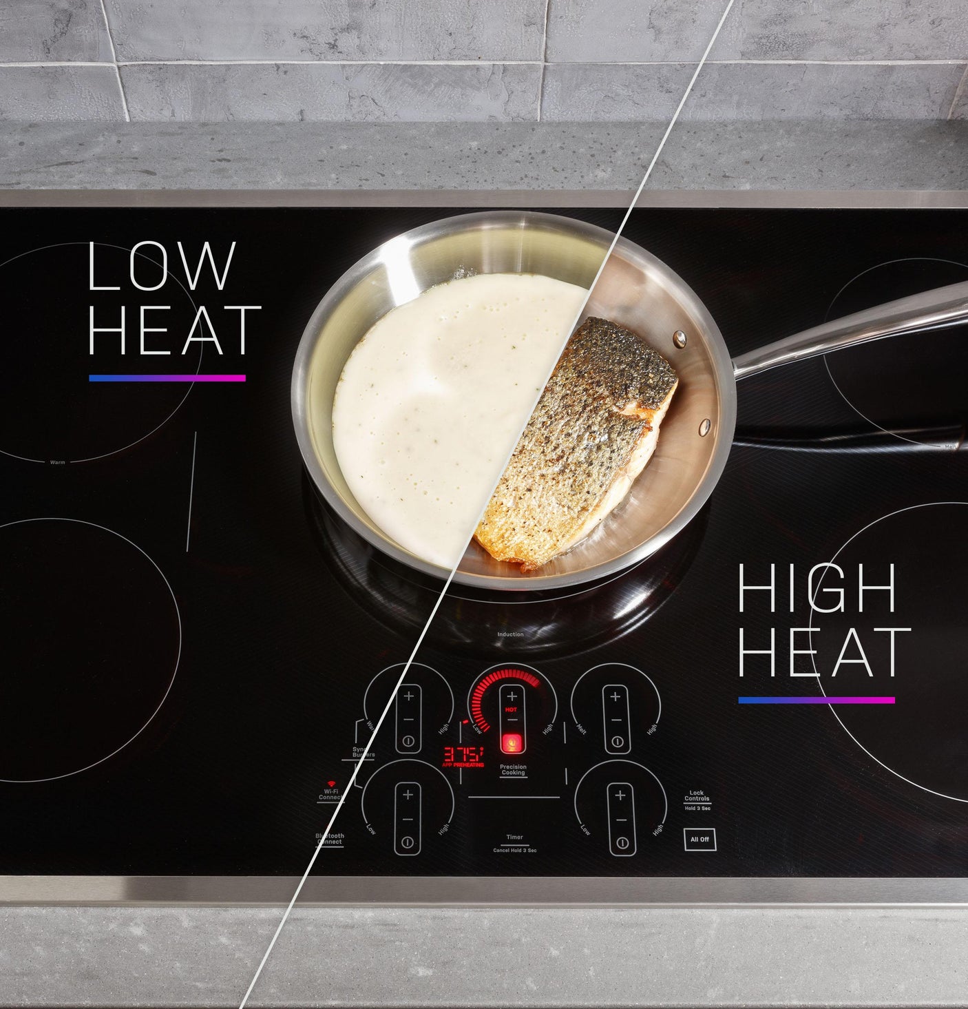 GE Profile™ 30" Built-In Touch Control Induction Cooktop