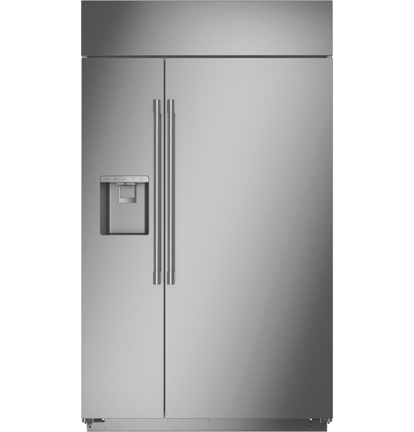 Monogram 48" Built-In Side-by-Side Refrigerator with Dispenser