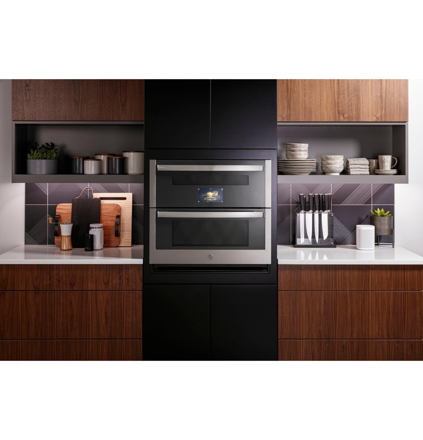 GE Profile™ 30" Smart Built-In Twin Flex Convection Wall Oven