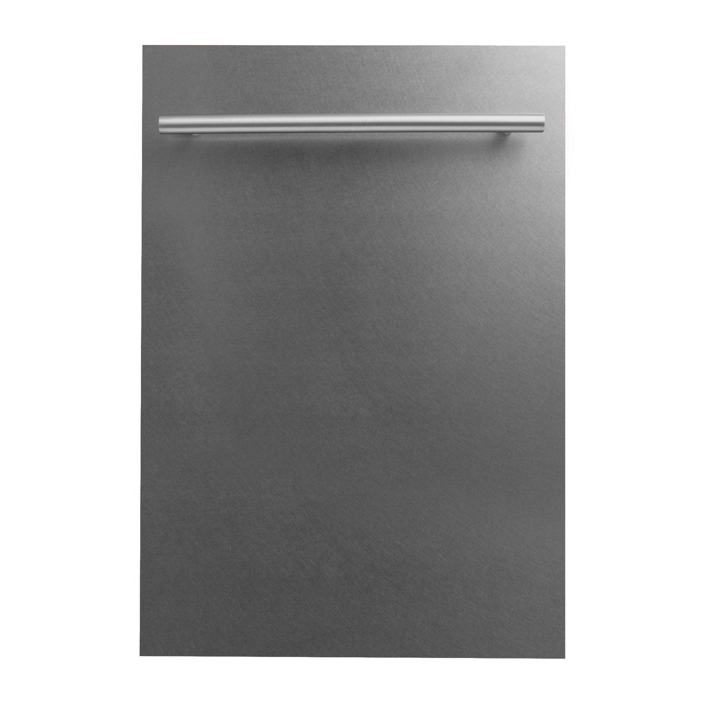 ZLINE 18 in. Dishwasher Panel in Stainless Steel with Modern Handle (DP-18) [Color: Blue Gloss]