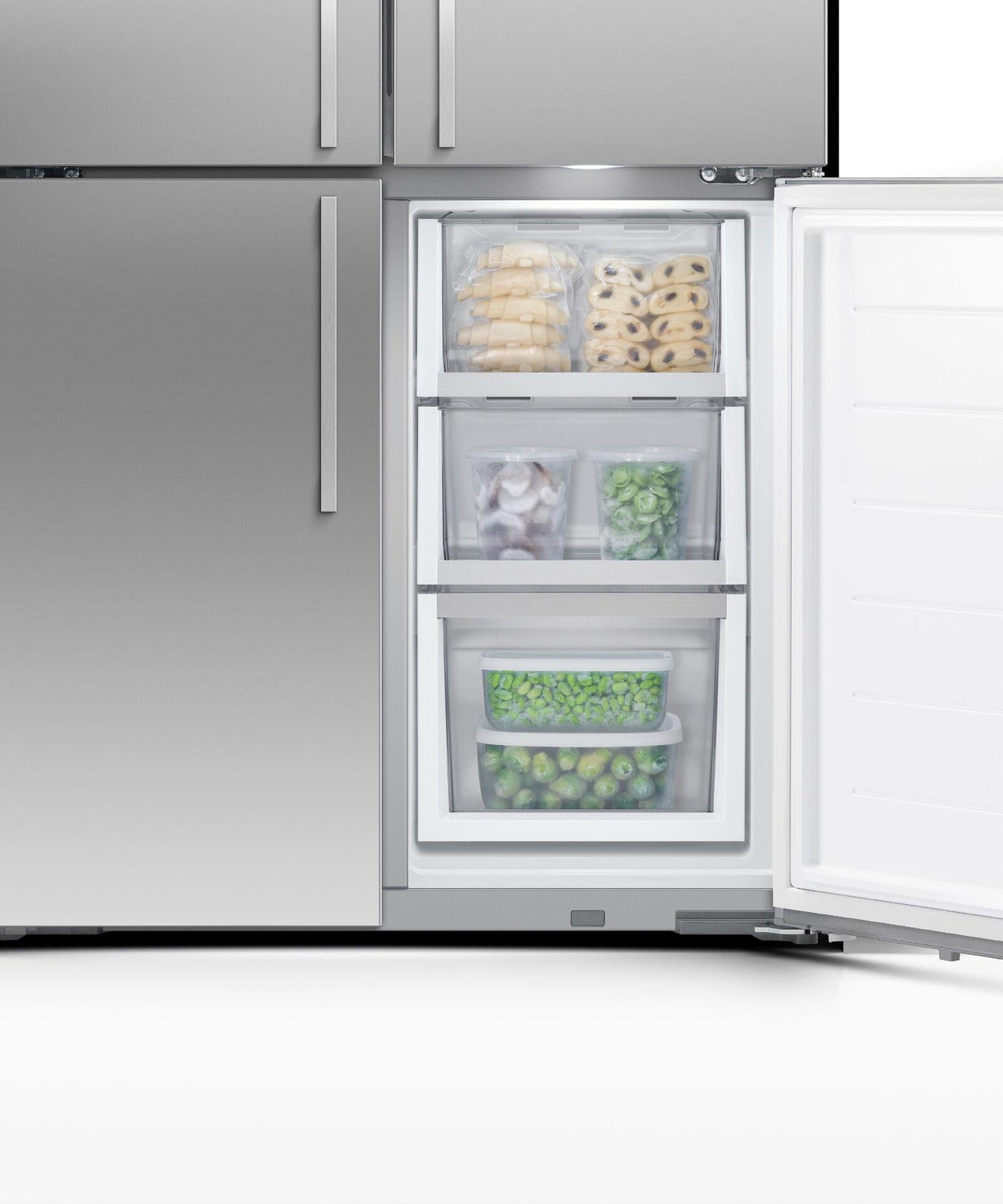 18.9 cu ft Series 7 Quad Door Refrigerator Freezer