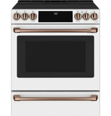 Café™ 30" Smart Slide-In, Front-Control, Induction and Convection Range with Warming Drawer