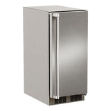 15-In Outdoor Built-In Clear Ice Machine With Factory-Installed Pump with Door Style - Stainless Steel