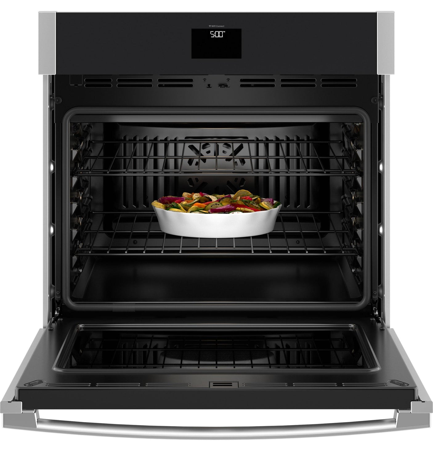 GE® 30" Smart Built-In Self-Clean Convection Single Wall Oven with No Preheat Air Fry