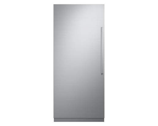 36 Inch Column Refrigerator Transitional Style / Silver Stainless / Left Hinge