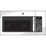 GE Profile™ 2.1 Cu. Ft. Over-the-Range Sensor Microwave Oven