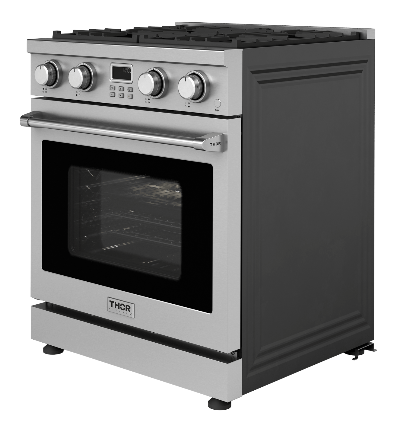 Thor Kitchen 30-inch Contemporary Professional Liquid Propane Range - Arg30lp