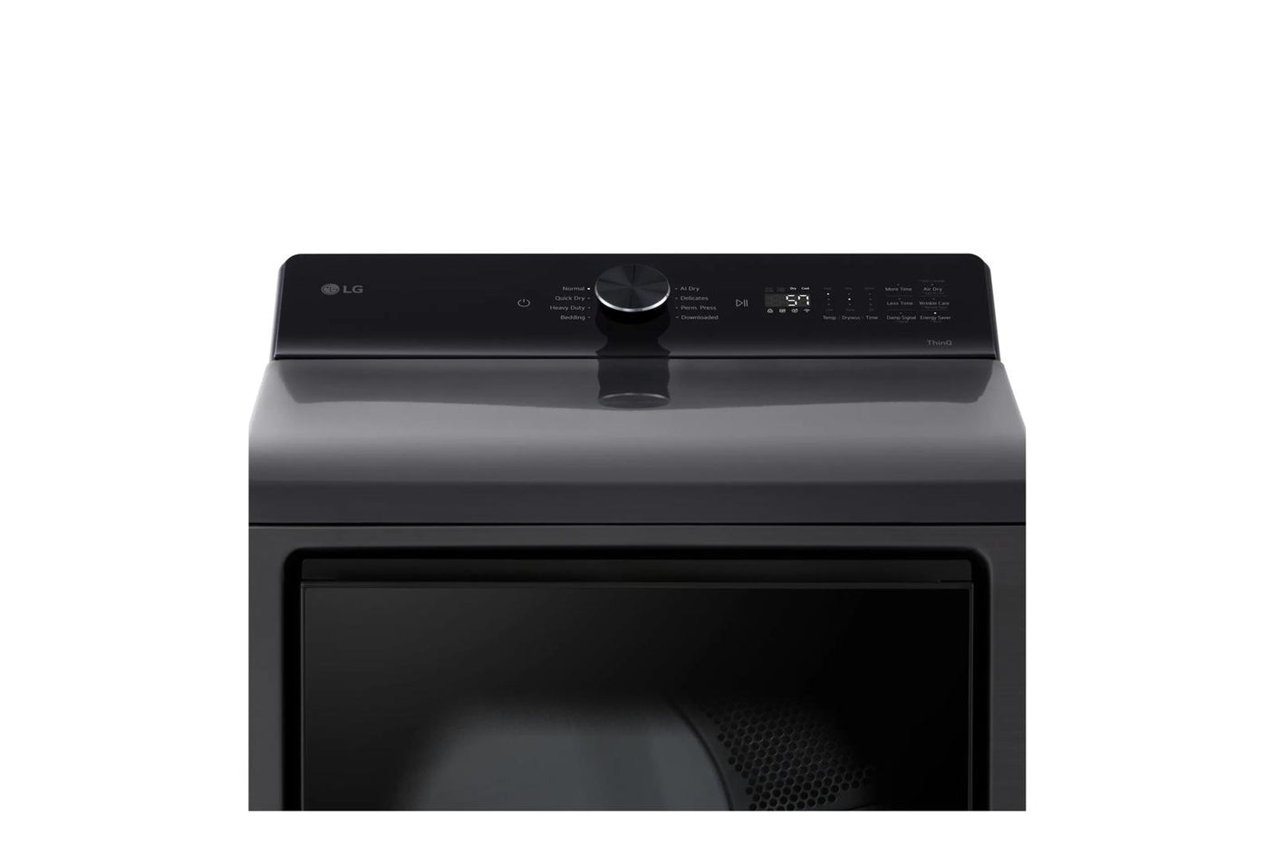 7.3 cu. ft. Ultra Large Capacity Rear Control Electric Dryer with AI Sensing and ThinQ® Smart Features