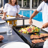 5 Person Chef's Table with 36" Drop-in Griddle