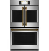 Café™ Professional Series 30" Smart Built-In Convection French-Door Double Wall Oven