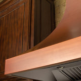 ZLINE Designer Series Copper Finish Wall Range Hood (8632C)