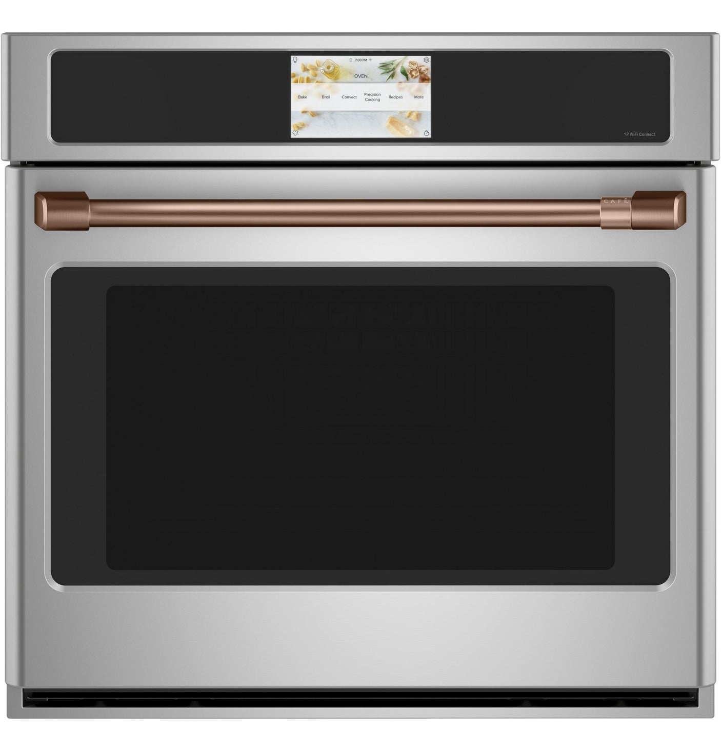 Café™ 30" Single Wall Oven Handle - Brushed Copper