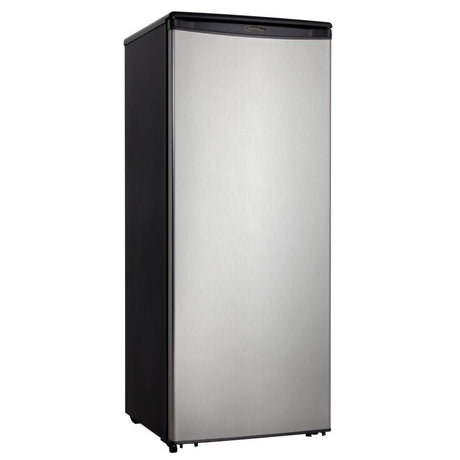 Danby Designer 11.0 cu. ft. Apartment Size Fridge in Stainless Steel