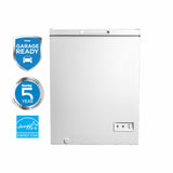 Danby 5.0 cu. ft. Square Model Chest Freezer in White