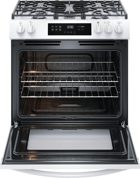 Frigidaire 30" Front Control Gas Range with Quick Boil