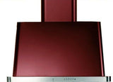 Majestic 30 Inch Burgundy Wall Mount Convertible Range Hood